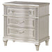 Evangeline 3 - drawer Nightstand Silver Oak - Walo Furniture