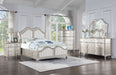 Evangeline 5 - piece Queen Bedroom Set Silver Oak - Walo Furniture