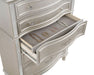 Evangeline 6 - drawer Bedroom Chest Silver Oak - Walo Furniture