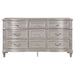 Evangeline 9 - drawer Dresser Silver Oak - Walo Furniture