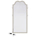 Evangeline Full Length LED Light Floor Mirror Silver Oak - Walo Furniture