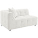 Everly Boucle Upholstered Extra Long Sofa Off White - Walo Furniture