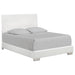 Felicity 4 - piece Queen Bedroom Set White High Gloss - Walo Furniture