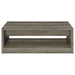 Felix 2 - drawer Engineered Wood Coffee Table Grey Driftwood - Walo Furniture