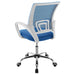 Felton Upholstered Adjustable Home Office Desk Chair Blue - Walo Furniture