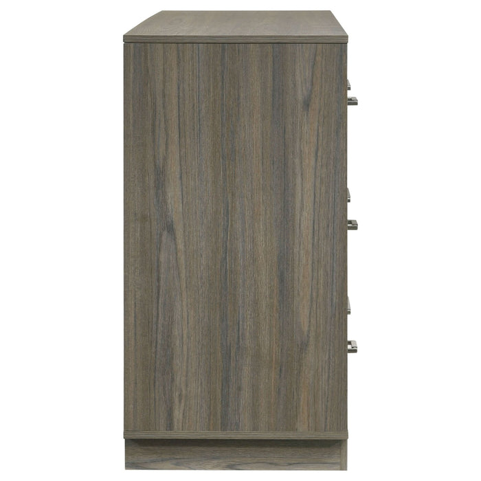 Fenwick 9 - drawer Dresser Grey Oak - Walo Furniture