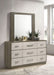 Fenwick 9 - drawer Dresser with Mirror Grey Oak - Walo Furniture