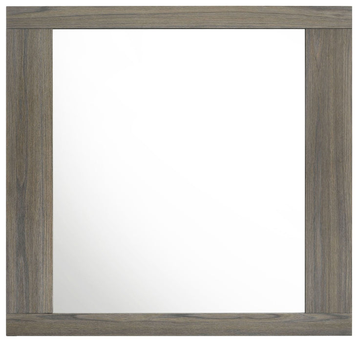 Fenwick Dresser Mirror Grey Oak - Walo Furniture