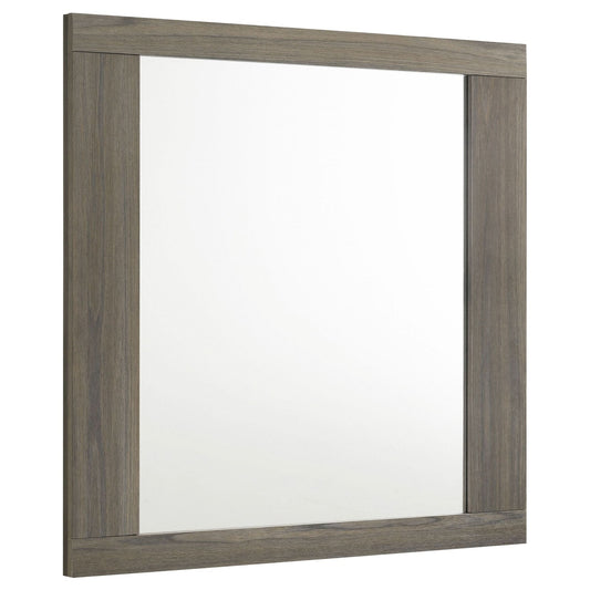 Fenwick Dresser Mirror Grey Oak - Walo Furniture