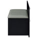 Flora 2 - drawer Vanity Set with LED Mirror Black High Gloss - Walo Furniture