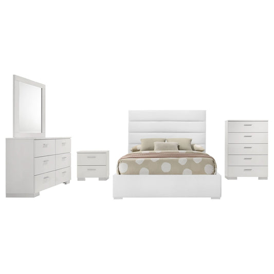 FULL BED 5 PC SET - Walo Furniture