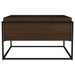 Fulton 30 - inch Square Mango Wood Coffee Table Dark Brown - Walo Furniture