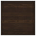 Fulton 30 - inch Square Mango Wood Coffee Table Dark Brown - Walo Furniture