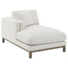 Geneva Boucle Upholstered Sectional Chaise Sofa Sand - Walo Furniture