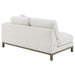 Geneva Boucle Upholstered Sectional Chaise Sofa Sand - Walo Furniture