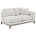 Geneva Boucle Upholstered Sectional Chaise Sofa Sand - Walo Furniture