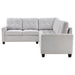 Georgina 4 - piece Upholstered Modular Sectional Sofa Beige - Walo Furniture