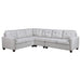 Georgina 4 - piece Upholstered Modular Sectional Sofa Beige - Walo Furniture