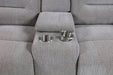 Gilson 2 - piece Chenille Upholstered Reclining Sofa Set Grey - Walo Furniture