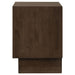 Glenwood 2 - drawer Nightstand Bedside Table Warm Brown - Walo Furniture