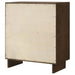 Glenwood 4 - drawer Chest of Drawers Warm Brown - Walo Furniture