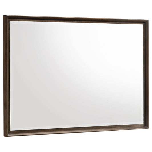 Glenwood Dresser Mirror Warm Brown - Walo Furniture