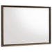 Glenwood Dresser Mirror Warm Brown - Walo Furniture