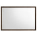 Glenwood Dresser Mirror Warm Brown - Walo Furniture