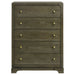 Gran Park 5 - drawer Bedroom Chest of Drawers Dark Cocoa - Walo Furniture