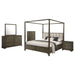 Gran Park 5 - piece Eastern King Bedroom Set Dark Cocoa - Walo Furniture