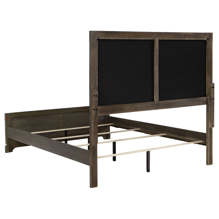 Gran Park 59 - inch California King Panel Bed Dark Cocoa - Walo Furniture