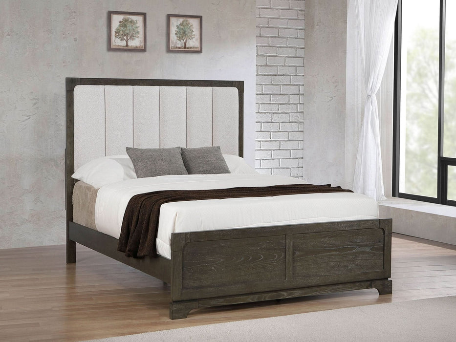 Gran Park 59 - inch Eastern King Panel Bed Dark Cocoa - Walo Furniture