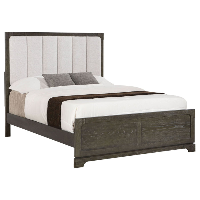 Gran Park 59 - inch Eastern King Panel Bed Dark Cocoa - Walo Furniture