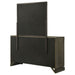 Gran Park 6 - drawer Dresser and Mirror Dark Cocoa - Walo Furniture