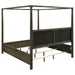 Gran Park California King Four Poster Canopy Bed Dark Cocoa - Walo Furniture