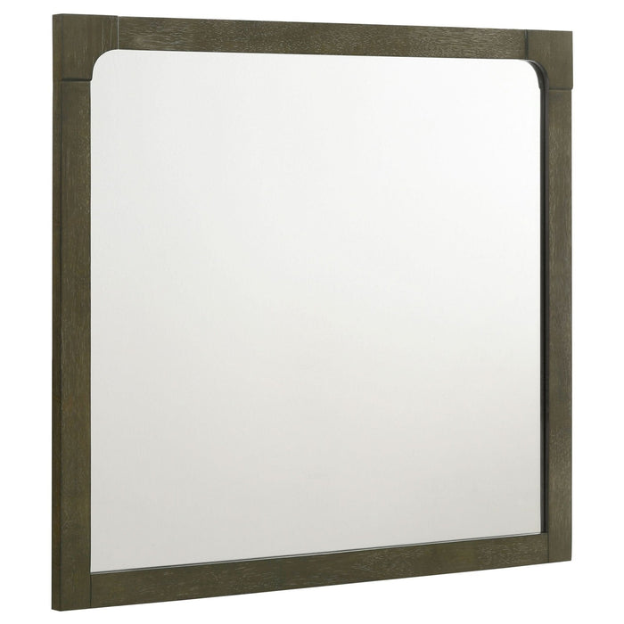 Gran Park Dresser Mirror Dark Cocoa - Walo Furniture