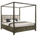 Gran Park Eastern King Canopy Bed Dark Cocoa - Walo Furniture