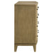 Granada 8 - drawer Dresser Cabinet Natural Pine - Walo Furniture