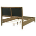 Granada Upholstered California King Panel Bed Natural Pine - Walo Furniture