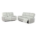 Greenfield 2 - piece Power Reclining Sofa Set Dove Grey - Walo Furniture