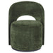 Harjo Velvet Upholstered Swivel Accent Chair Olive Green - Walo Furniture