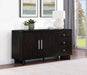 Hathaway 3 - drawer Sideboard Buffet Cabinet Acacia Brown - Walo Furniture