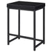 Hawes 4 - piece Multipurpose Counter Height Table Set Black - Walo Furniture