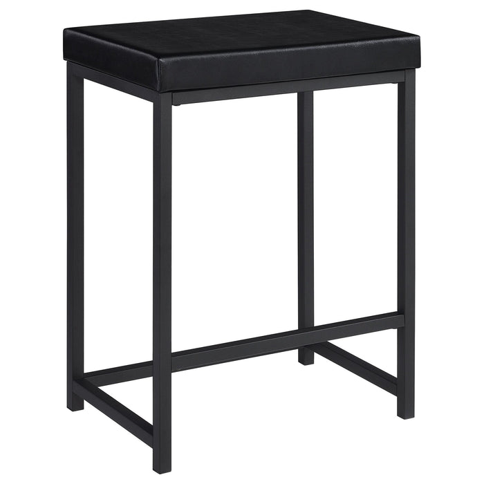 Hawes 4 - piece Multipurpose Counter Height Table Set Black - Walo Furniture