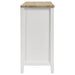 Hollis 2 - door Dining Sideboard Buffet Storage Cabinet White - Walo Furniture