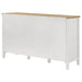 Hollis 2 - door Dining Sideboard Buffet Storage Cabinet White - Walo Furniture