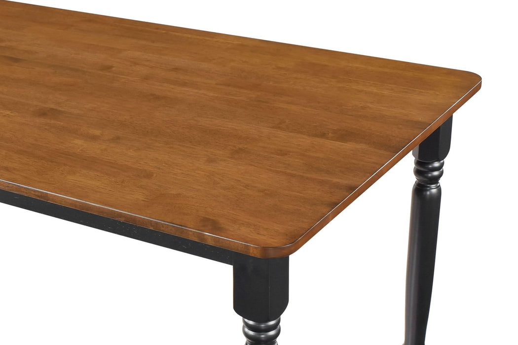 Hollyoak Rectangular 63 - inch Wood Dining Table Walnut - Walo Furniture