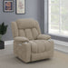 Houston Upholstered Power Lift Recliner Chair Camel - Walo Furniture