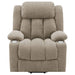 Houston Upholstered Power Lift Recliner Chair Camel - Walo Furniture