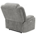 Houston Upholstered Power Lift Recliner Grey - Walo Furniture